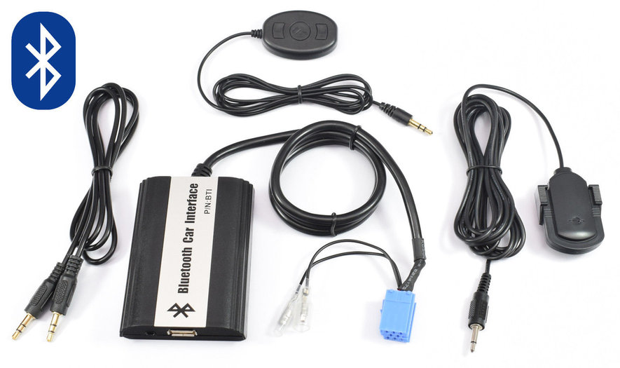 Fiat Bluetooth, Carkit, A2DP Streaming, Usb en aux ingang Mp3 interface