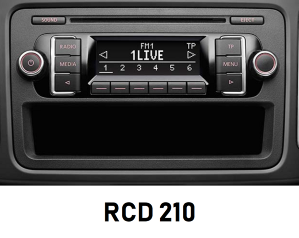 VW Bluetooth Adapter Kabel Met Carkit Geschikt voor Rcd 210 Rcd 310 Rcd 510  Rns 510
