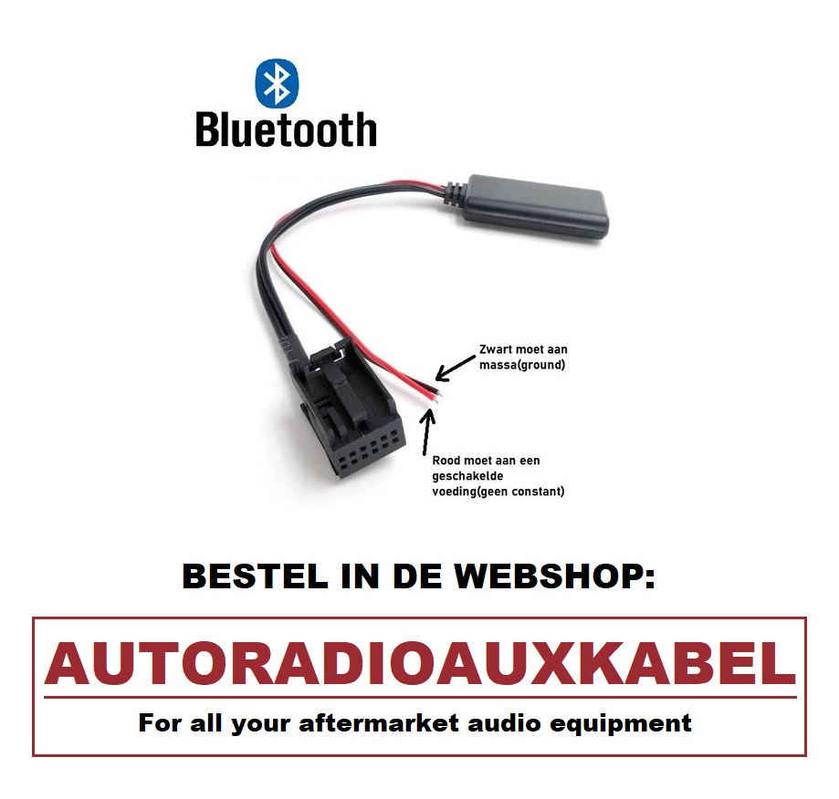 constante hoop monster BMW E60 E61 E63 E64 Bluetooth Audio Streaming Adapter Aux Kabel Module  Navigatie Professional - autoradioauxkabel