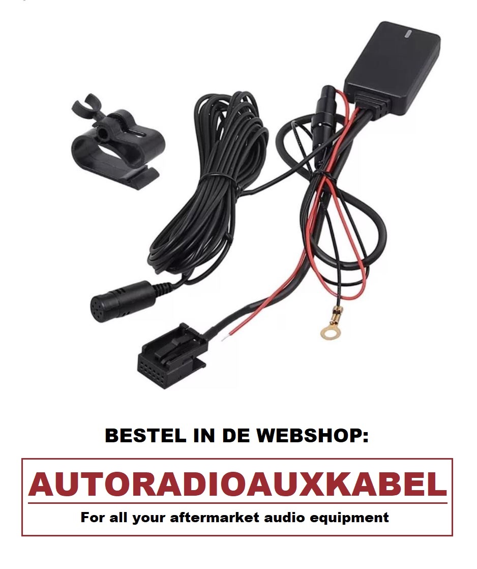 Tol zondag schijf BMW E60 E61 E63 E64 Bluetooth Carkit Bellen Audio Streaming Adapter Aux  Kabel Module Navigatie Professional - autoradioauxkabel