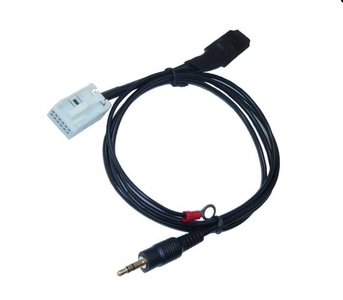 12 Pin Aux Kabel met cd wisselaar simulator Geschikt Voor Volkswagen 