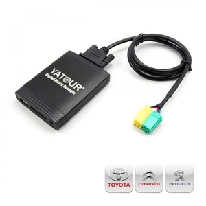 Yatour Usb, Sd card en aux ingang Mp3 interface Citroen C1