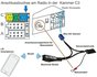 Audi 8 PIN Bluetooth Audio Streaming Interface kabel_