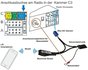 Skoda 8 PIN Bluetooth Audio Streaming Interface kabel_
